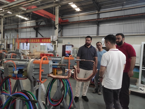 Laatste bedrijfsblogs De Pakistaanse klant bezocht de Xinwei-fabriek