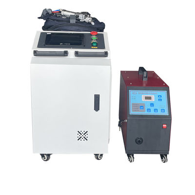 Goede prijs. Cnc de Kleine Handbediende Lasser Machine Portable 1500W van de Vezellaser online