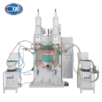 Goede prijs. Capacitive Discharge Nut Spot Welding Machine With Two Vibratory Bowl Feeder online