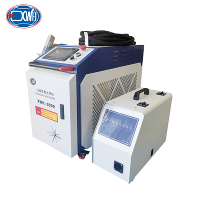 Goede prijs. 3 kW 1500W optische vezel lasmachine aluminium draagbare handheld laserlasser online