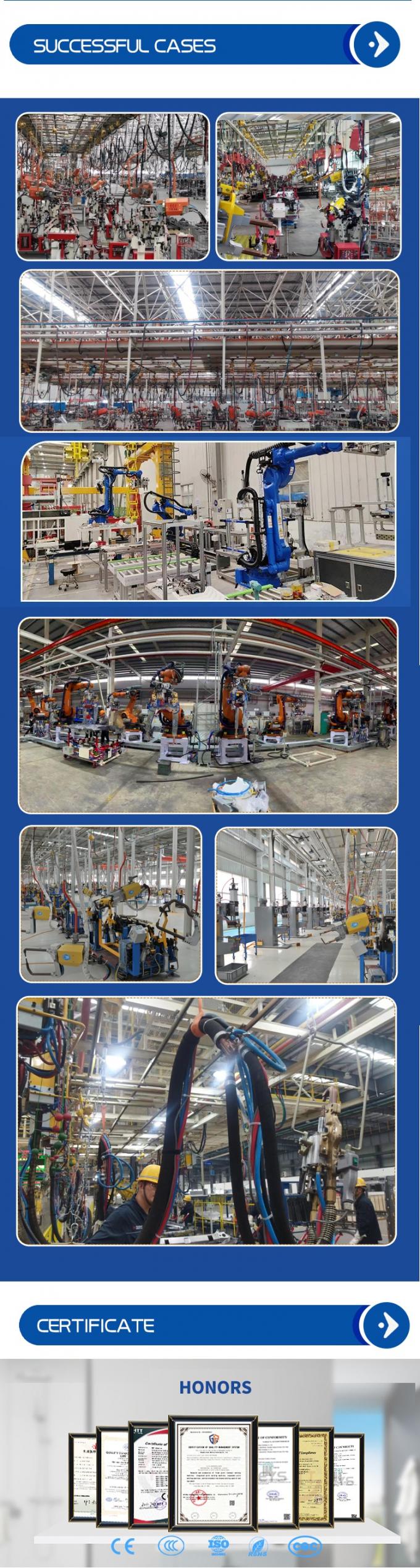 Schokabsorber End Cap weerstand Lasser met twee automatische voedingsmechanismen 12