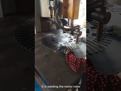 The motor rotor's welding of stationary spot welder