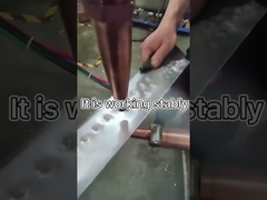 Het laswerk van het aluminiumplaat van een draagbare pleklassen