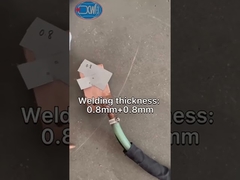 The metal sheet's welding of mobile hand held spot welder