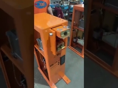 Montage van pneumatische pleklassen