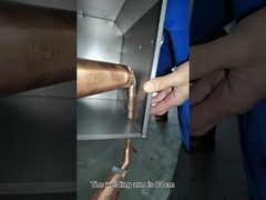 Verzetting van het roestvrij kas van de draagbare pleksweismachine