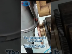 Het laswerk van de tank van de naadlassen