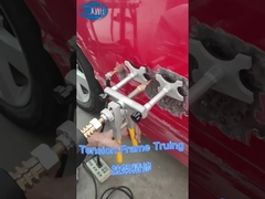 The tension frame truing of car dent puller