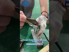 De lasproef van de stuwlassen