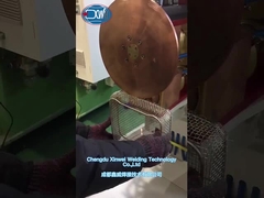 Lassen van de 3 mm+0,5 mm roestvrij korf met de naadlasser