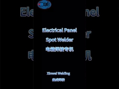 Lassen van de elektrische doos met dubbelarmplatform spotlasmachine