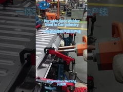 De draagbare pleklassenmachine die in de productielijn van auto's wordt gebruikt