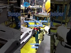 De in de autofabriek gebruikte ophangende pleklassen