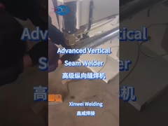 Lassen van de roestvrijstalen buizen met de verticale naadlasser