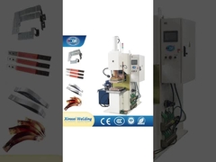 Verzetsdraadbanden en koperen eindstukken met diffusie-sweismachine