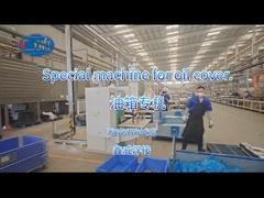 Verwelding van brandstoftankdoek met zevenpuntsprojectiesweismachine