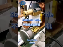 Welding roestvrij ketel met op maat gemaakte lasmachine