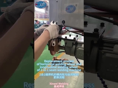 De montage van een 2-in-1- naadlasmachine