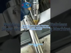 Lassen van 3 mm roestvrij plaat met lasersoldering