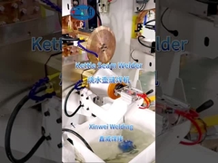 Schommelketel met naaldsweismachine