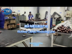 De productielijn van schoploze kabels