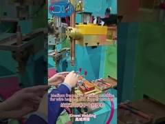 Lasdraadband en koperen aansluiting met vaste vleksweldmachine