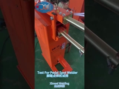 Verwelding van koolstofstaal met pedalpuntsweismachine