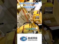 Lassen van roestvrij buis met vaste pleksweismachine