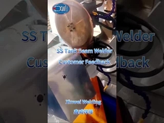 Horizontale weerstand naad lassen, 2500mm automatische naad lassen voor buis