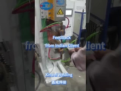 Feedback van een Indiase klant over de MDFC stationary spot welding machine