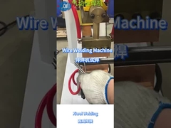 Metalen staven lassen met de lijnsweldmachine