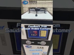 Lasversterking scharnieren raam van de deur met dubbele koppen verticale projectie lasmachine