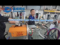 Lassen van gegalvaniseerde buizen van 2+2 mm met een ophangplaat