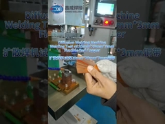 Lassen van rood koper met gashydraulische diffusiesweismachine