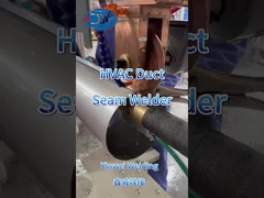 Duct Pipe Longitudinal Straight Line Resistance Storage Tank Seam Welding Machine