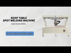 Draagbare mobiele stalen metalen roestvrij dak tafelblad puntlasser lasmachine